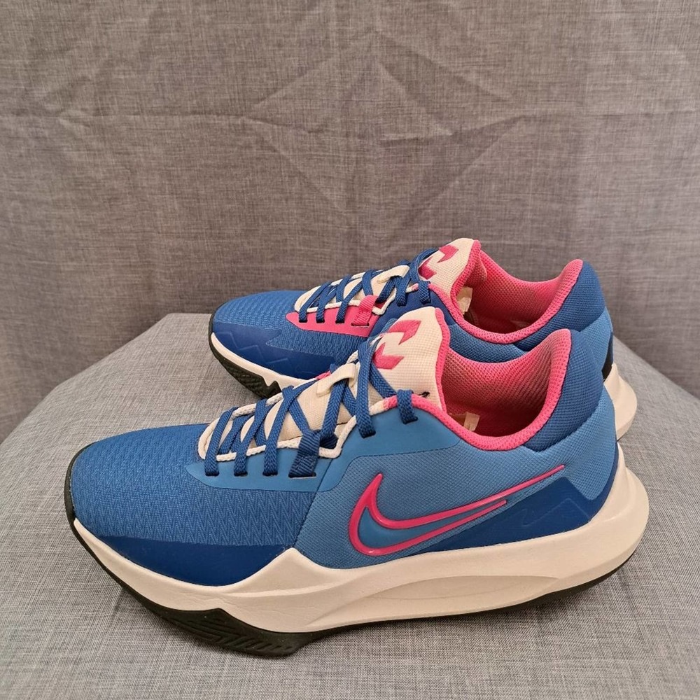%Nike Precision VI Low Dutch Blue Pinksicle Size 7.5  Men A 11